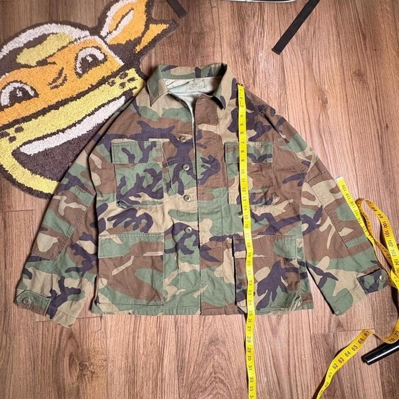 90s US Army woodland camo jacket (0135) - Picture 2 of 4